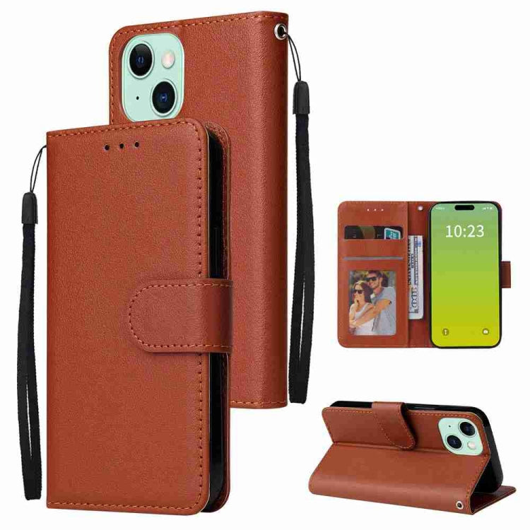 Multifunctional Horizontal Flip Leather Phone Case with Three Card Slots