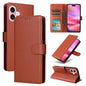 3-Card Slots Multifunctional Leather Phone Case, For iPhone Air, For iPhone 16 Pro Max, For iPhone 16 Pro, For iPhone 16 Plus