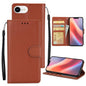 3-Card Slots Multifunctional Leather Phone Case, For iPhone 16e, For iPhone 16 Pro Max, For iPhone 16 Pro, For iPhone 16 Plus