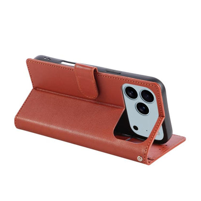 3-Card Slots Multifunctional Leather Phone Case, For iPhone 17 Pro Max, For iPhone 17 Pro, For iPhone 17, For iPhone Air