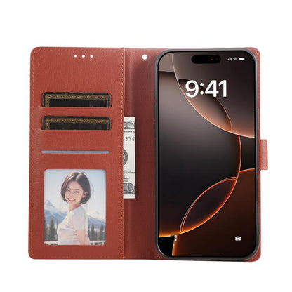 3-Card Slots Multifunctional Leather Phone Case, For iPhone Air, For iPhone 16 Pro Max, For iPhone 16 Pro, For iPhone 16 Plus