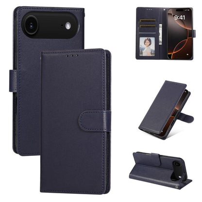 3-Card Slots Multifunctional Leather Phone Case, For iPhone Air, For iPhone 16 Pro Max, For iPhone 16 Pro, For iPhone 16 Plus