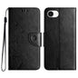 Butterfly Flower Pattern Flip Leather Phone Case, For iPhone 17e / 16e, For iPhone 17 Pro Max, For iPhone 17 Pro