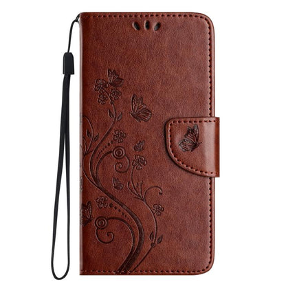 Butterfly Flower Pattern Flip Leather Phone Case, For iPhone 18 Pro / 17 Pro, For iPhone 18 Pro Max / 17 Pro Max, For iPhone 17e / 16e