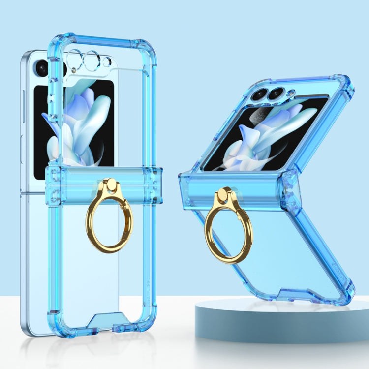 Gkk Airbag Hinge Silicone Phone Case with Ring Holder