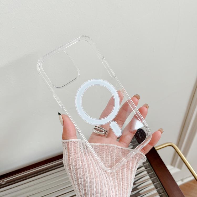 MagSafe Magnetic Clear Acrylic TPU Phone Case, For iPhone 17e / 16e, For iPhone 15 Pro Max, For iPhone 15 Pro, For iPhone 15 Plus, For iPhone 15