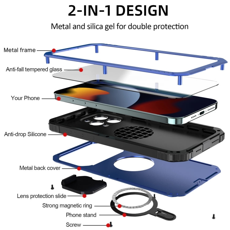 Camera Shield MagSafe Holder Life Waterproof Phone Case