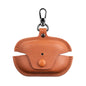 Leather TWS Earphone Protective Case with Hook, For Sony WF-1000XM5