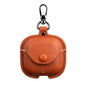 Leather TWS Earphone Protective Case with Hook, For Huawei FreeBuds SE 2 / SE 3
