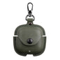 Leather TWS Earphone Protective Case with Hook, For Huawei FreeBuds SE 2 / SE 3