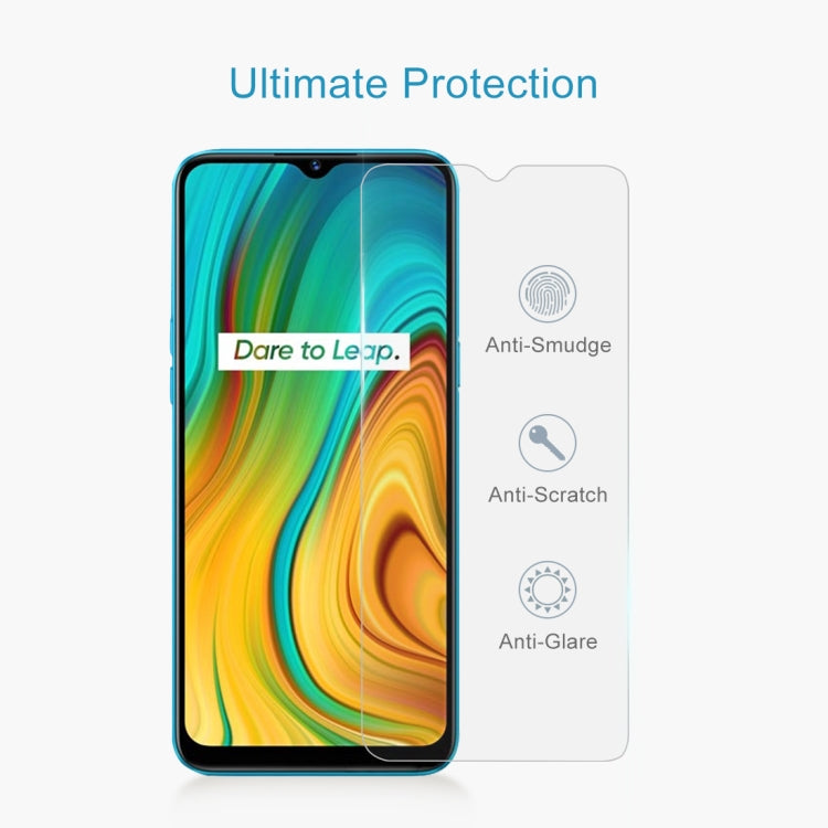 0.26mm 9H 2.5D Tempered Glass Film, For OPPO Realme C3, For OPPO Realme C11, For Sony Xperia L4