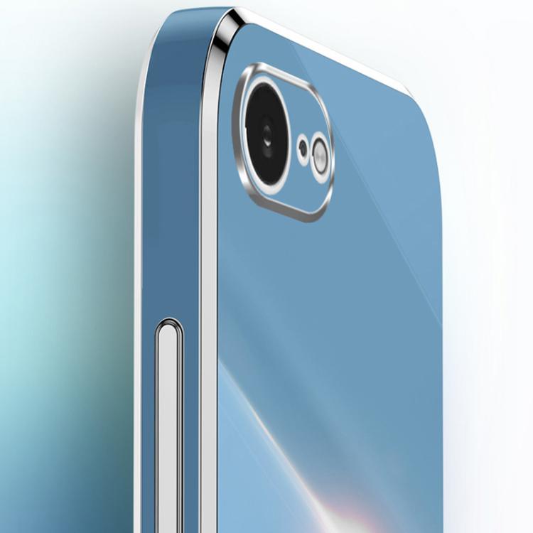 XINLI Straight Edge 6D Electroplate TPU Phone Case, For iPhone 16e / 17e, For iPhone 17 Pro Max, For iPhone 17 Pro