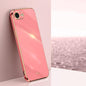 XINLI Straight Edge 6D Electroplate TPU Phone Case, For iPhone 16e / 17e, For iPhone 17 Pro Max, For iPhone 17 Pro