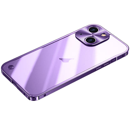 Metal Frame Frosted PC Shockproof Phone Case