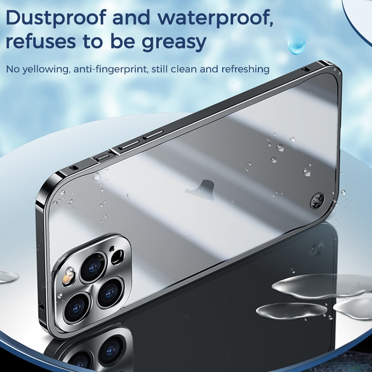 Metal Frame Frosted PC Shockproof Phone Case