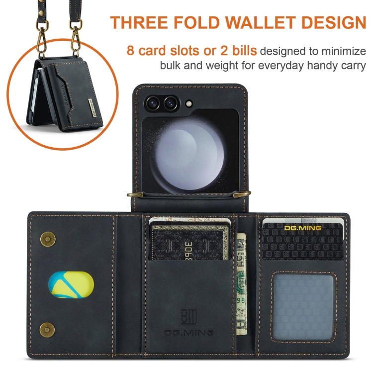 DG.MING M2 Series Card Bag Magnetic Leather Phone Case