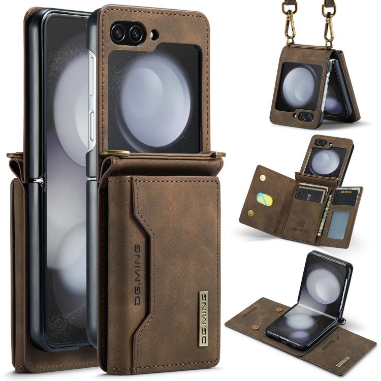 DG.MING M2 Series Card Bag Magnetic Leather Phone Case