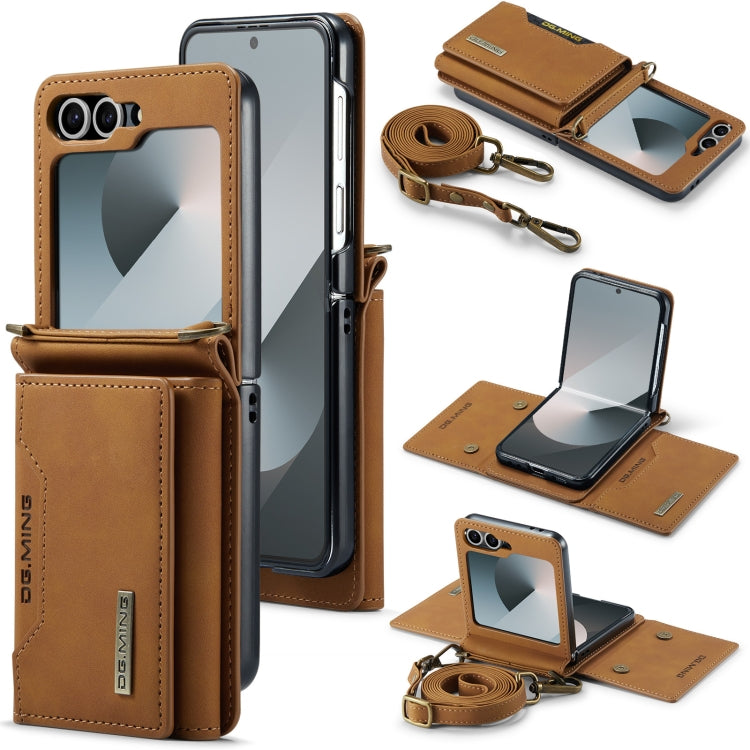 DG.MING M2 Series Card Bag Magnetic Leather Phone Case