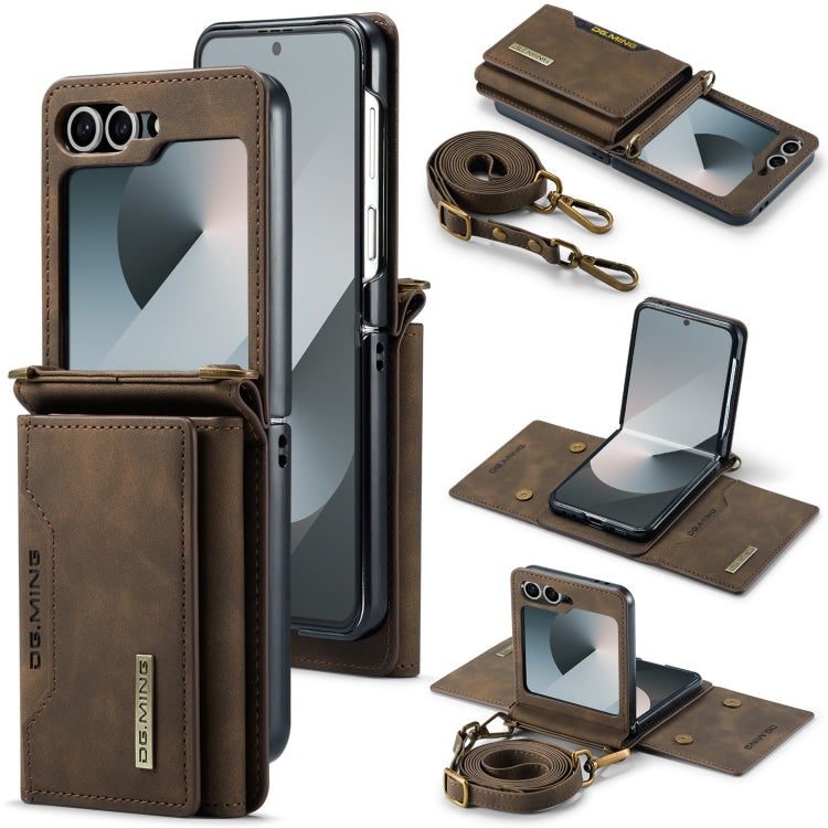 DG.MING M2 Series Card Bag Magnetic Leather Phone Case