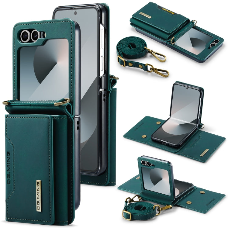 DG.MING M2 Series Card Bag Magnetic Leather Phone Case