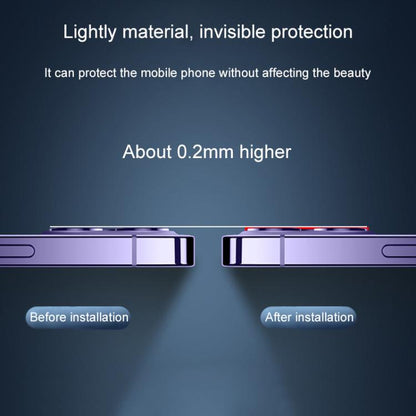 Tempered Glass Back Camera Film, For iPhone 17 / 16 / 16 Plus, For iPhone 16 Pro Max / 16 Pro, For iPhone 15 Pro / 15 Pro Max, For iPhone 15 / 15 Plus