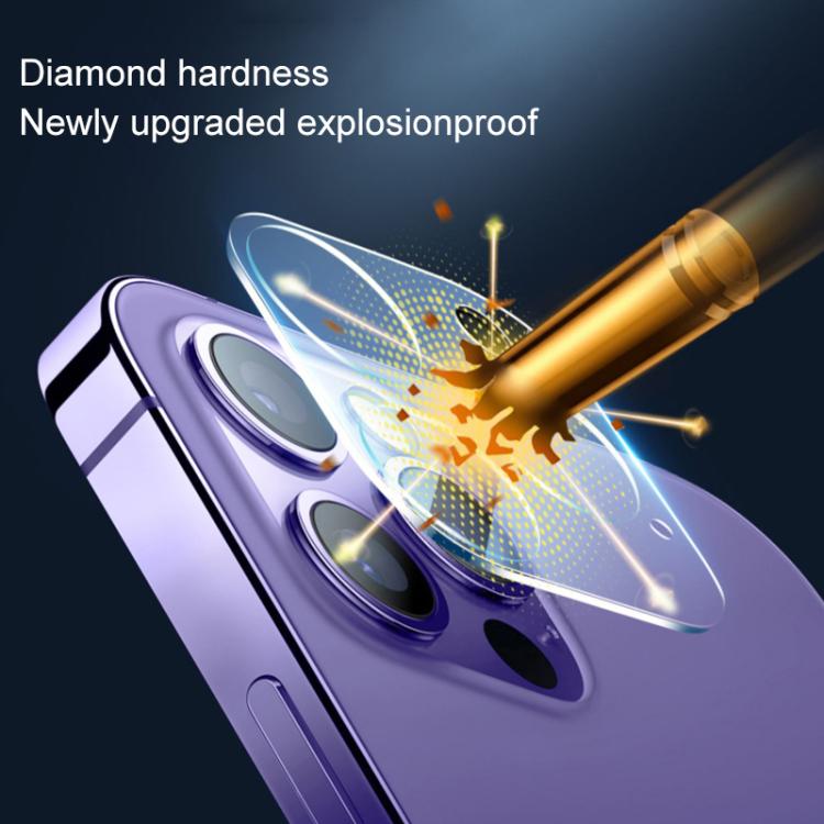 Tempered Glass Back Camera Film, For iPhone 17 / 16 / 16 Plus, For iPhone 16 Pro Max / 16 Pro, For iPhone 15 Pro / 15 Pro Max, For iPhone 15 / 15 Plus