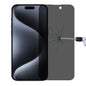 High Transparency Full Cover Anti-spy Tempered Glass Film, For iPhone 15 Pro Max / 15 Plus, For iPhone 15 Pro / 15