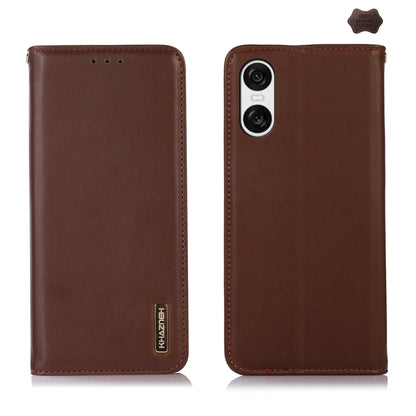 KHAZNEH Nappa Top Layer Cowhide Leather Phone Case