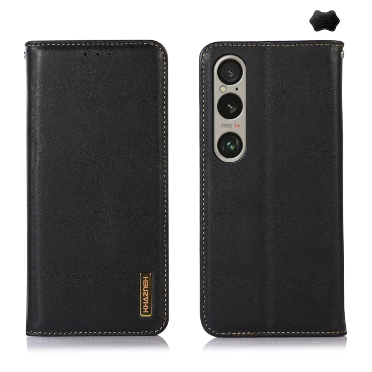 KHAZNEH Nappa Top Layer Cowhide Leather Phone Case