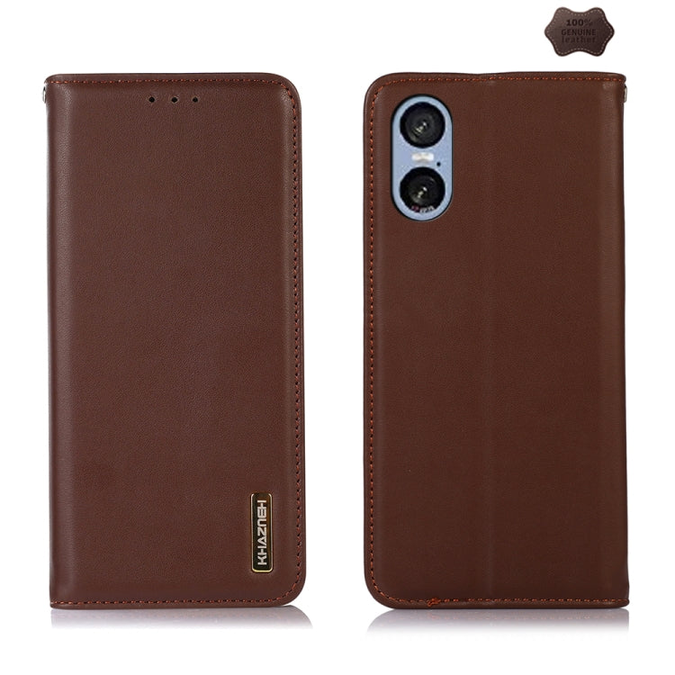KHAZNEH Nappa Top Layer Cowhide Leather Phone Case