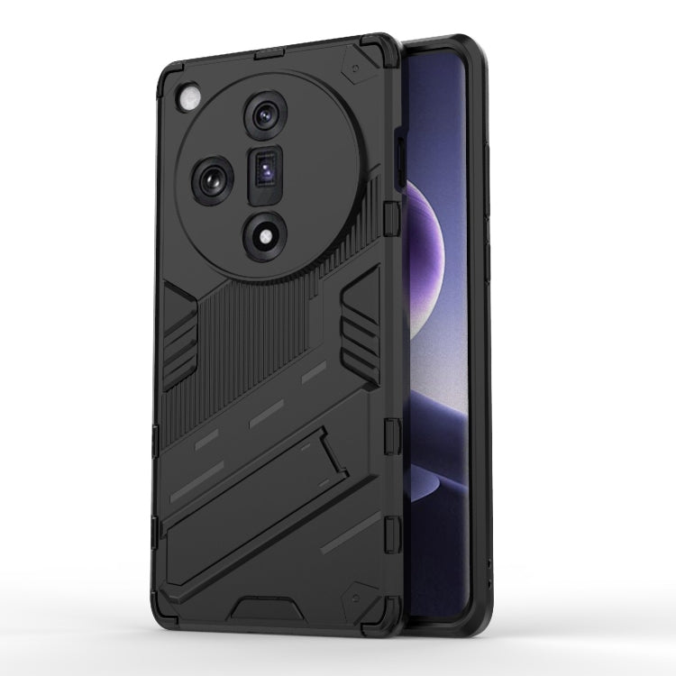 Punk Armor 2 in 1 PC + TPU Phone Case with Holder, For OPPO A60 4G Global, For OPPO Reno11 F 5G Global, For OPPO Find X7 5G