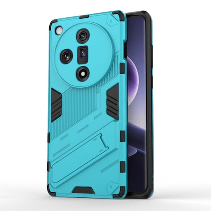 Punk Armor 2 in 1 PC + TPU Phone Case with Holder, For OPPO A60 4G Global, For OPPO Reno11 F 5G Global, For OPPO Find X7 5G