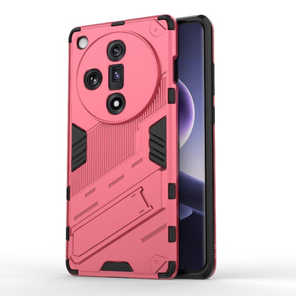 Punk Armor 2 in 1 PC + TPU Phone Case with Holder, For OPPO A60 4G Global, For OPPO Reno11 F 5G Global, For OPPO Find X7 5G