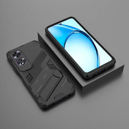 Punk Armor 2 in 1 PC + TPU Phone Case with Holder, For OPPO A60 4G Global, For OPPO Reno11 F 5G Global, For OPPO Find X7 5G