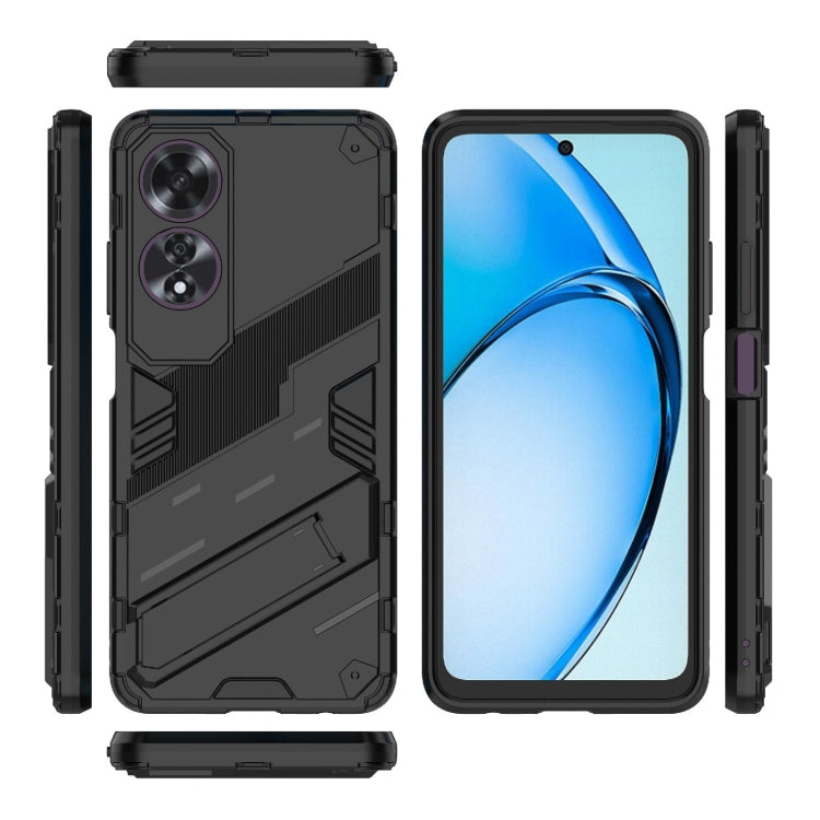 Punk Armor 2 in 1 PC + TPU Phone Case with Holder, For OPPO A60 4G Global, For OPPO Reno11 F 5G Global, For OPPO Find X7 5G