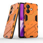 Punk Armor 2 in 1 PC + TPU Phone Case with Holder, For OPPO A3X 5G India, For OPPO Reno12 Pro Global, For OPPO Reno12 Global