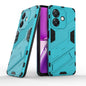 Punk Armor 2 in 1 PC + TPU Phone Case with Holder, For OPPO A3X 5G India, For OPPO Reno12 Pro Global, For OPPO Reno12 Global