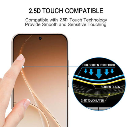 9H HD 3D Curved Edge Tempered Glass Film, For OPPO Reno15 Pro 5G Global, For OPPO Reno15 5G Global, For OPPO Find X7 Ultra / Find X8 Ultra, For OPPO Reno13 Pro Global, For OPPO Find X7, For OPPO Reno11 Pro Global, For OPPO A2 Pro