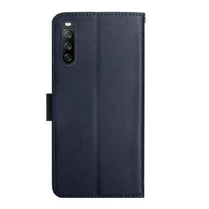 Genuine Leather Fingerprint-proof Horizontal Flip Phone Case