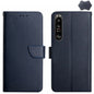 Genuine Leather Fingerprint-proof Horizontal Flip Phone Case, For Sony Xperia 10 VI, For Sony Xperia 1 VI, For Sony Xperia 5 V