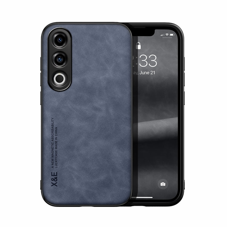 Skin Feel Magnetic Leather Back Phone Case, For OnePlus Ace 5 Ultra / Nord 5, For OnePlus Ace 5 Racing / Nord CE5, For OnePlus 13T, For OnePlus Ace 5, For OnePlus 13, For OnePlus Ace 3V