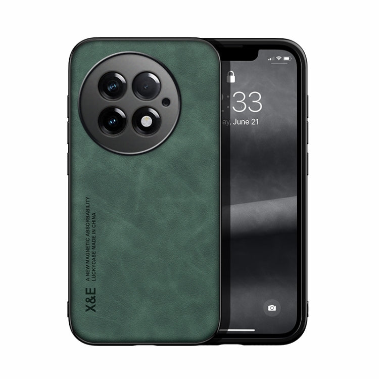 Skin Feel Magnetic Leather Back Phone Case, For OnePlus Ace 5 Ultra / Nord 5, For OnePlus Ace 5 Racing / Nord CE5, For OnePlus 13T, For OnePlus Ace 5, For OnePlus 13, For OnePlus Ace 3V