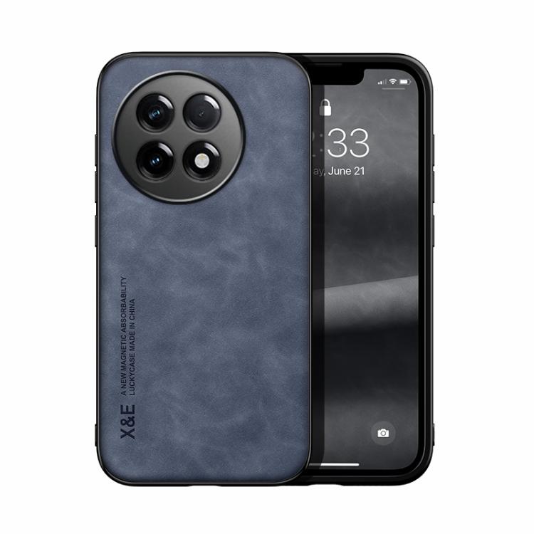 Skin Feel Magnetic Leather Back Phone Case, For OnePlus Ace 5 Ultra / Nord 5, For OnePlus Ace 5 Racing / Nord CE5, For OnePlus 13T, For OnePlus Ace 5, For OnePlus 13, For OnePlus Ace 3V