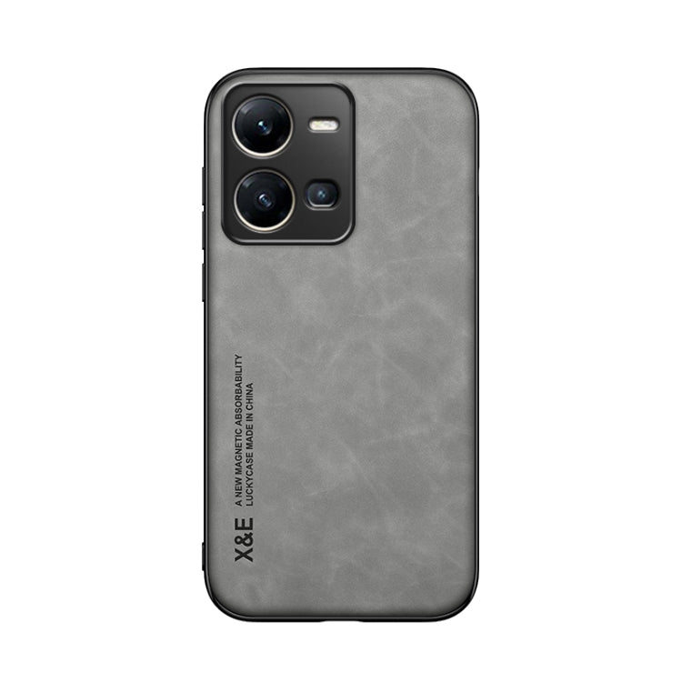 Skin Feel Magnetic Leather Back Phone Case, Series 3