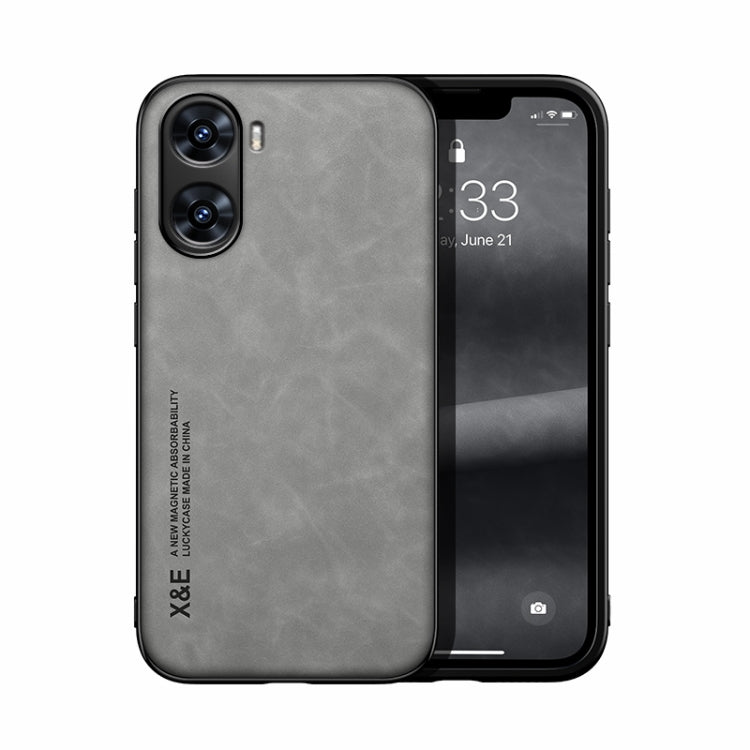 Skin Feel Magnetic Leather Back Phone Case, For vivo X100 Pro, For vivo X100, For vivo iQOO 12, For vivo V29e, For vivo V29e Global, For vivo Y35 4G / Y35+