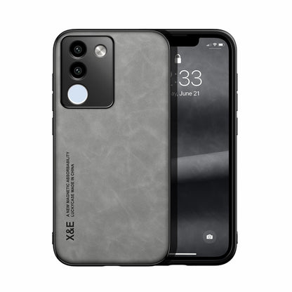 Skin Feel Magnetic Leather Back Phone Case, Series 2