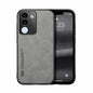 Skin Feel Magnetic Leather Back Phone Case