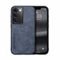 Skin Feel Magnetic Leather Back Phone Case