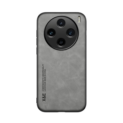 Skin Feel Magnetic Leather Back Phone Case