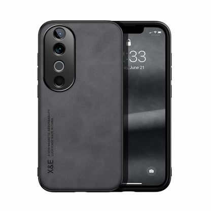 Skin Feel Magnetic Leather Back Phone Case, For vivo X200 Pro, For vivo Y300 Pro, For vivo V40 Lite, For vivo S19 Pro, For vivo S19, For vivo Y28 4G